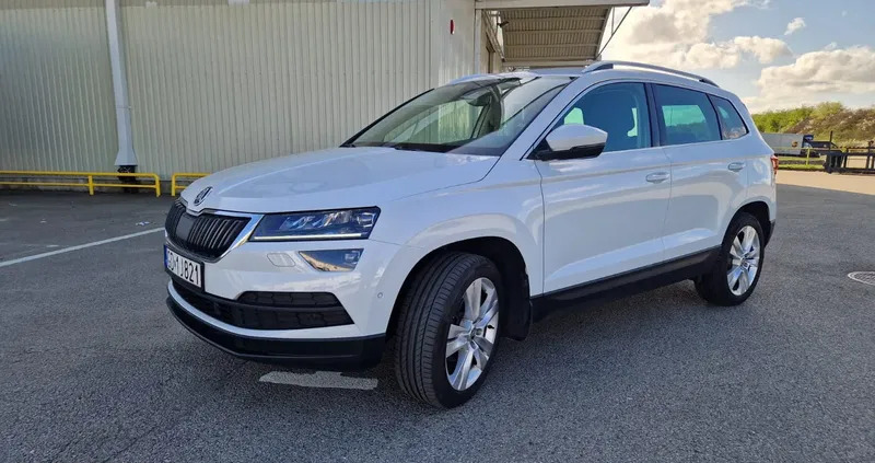 wielkopolskie Skoda Karoq cena 85899 przebieg: 158000, rok produkcji 2019 z Gdańsk